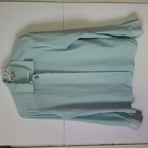 Alyssa Carr Light Blue Button Up Shirt